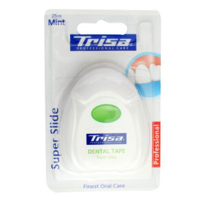 Trisa Super Slide Mint Dental Floss Tape 25m
