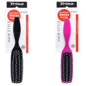 Trisa Brushing & Styling Long Rectangle Plastic Hair Brush-M