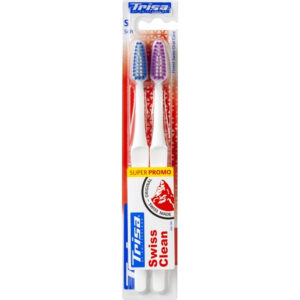 Trisa Swiss Clean T/B 2 Pcs-Medium