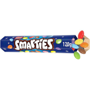 Nestle Smarties Sharing Block Chocolate 120g D/BAR