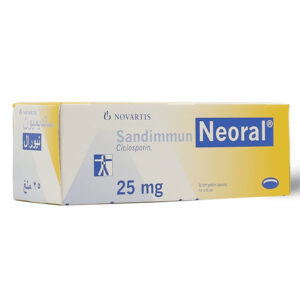 N.4.A 15/6/2026 Sandimmun Neoral 25mg 50 Cap