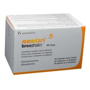 Seebri Breezhaler 50 Mcg 30 Inhalation Hard Cap With Hand Haler