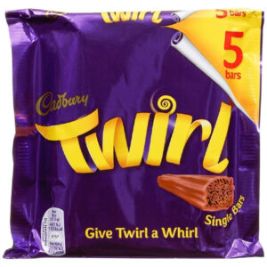 Cadbury Twirl Single Chocolate Bars 5 Pcs
