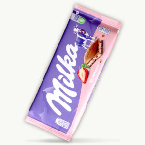 Milka Strawberry Chocolate Bar 100 g