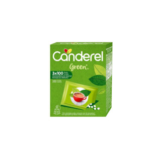 Canderel Stevia Low Calories Sweetener Dispenser 100 Tab/ Green Discont Del