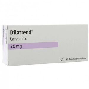 Dilatrend 25mg 30 Tab