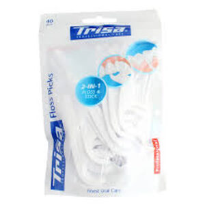 Trisa Dental Floss Picks 40 Pcs
