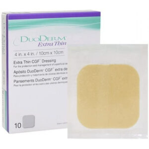 Duoderm Extra Thin CGF Sterile Dressing 10*10cm 10 Pcs