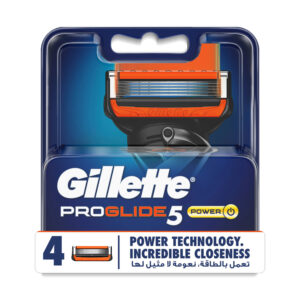 Gillette Fusion Proglide Power Head Refiller 4 Pcs