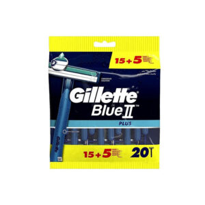 Gillette Blue 2 Plus Dispo. Men Razors 15 +5 Pcs