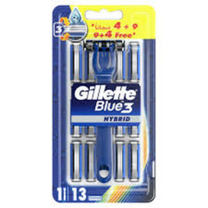 Gillette Blue 3 Sensitive Dispo. Men Razors 9 +3 Pcs N..A 20/12/2023