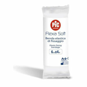 Pic Flexa Soft Elastic Fixing Gauze Bandage 10cm*4m 97-0002