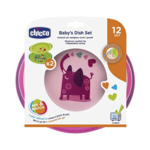 Chicco Dish Set (Bowl & Plate) 12m+ 06827.00 Del