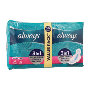 Always Ultra Thin VP Long 16 L/Pads Del