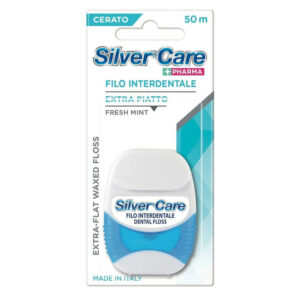 Silver Care Extra Flat Waxed Dental Floss 50ml