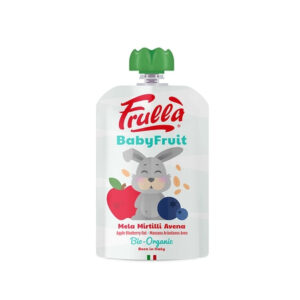 Frulla Organic Apple Blueberry Puree 100g 2Pcs