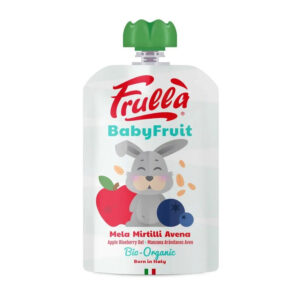 Frulla Organic Apple,Berry Blend Puree 100g