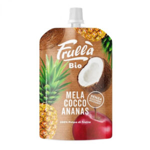 Frulla Organic Apple, Coconut, Pinapple Puree 100g