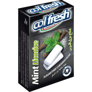 Col Fresh Mint Licorice S/F Gum 15Pcs