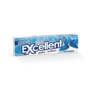 Excellent Strong Peppermint S/F Gum Pellets 10 Pcs