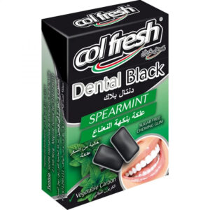 Col Fresh Dental Black Spearmint S/F Gum 15Pcs