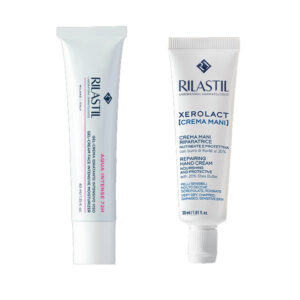 Rilastil (Aqua Intense 72H Gel Cream 40ml+Xerolact Repairing Hand Cream 30ml) Special Price ^^1
