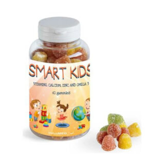 ٍSmart Kids Cal , Zn & Omega 3 60 Gummies