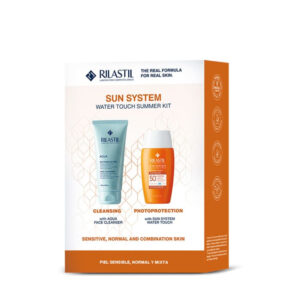 Offer Rilastil (Sunblock Spf 50+ Water Touch Fluid 50ml+Aqua Cleanser 100ml Free)^^1 N..AC 23/1/2025