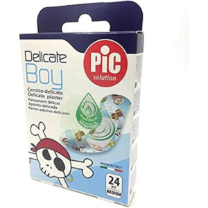 Pic Delicate Anti Bacterial Kids Plaster Strips 24Pcs -->Kh,Ar