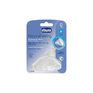 Chicco N.F Slow Flow Silicone Teat/Nipple 0m+ 1 Pc