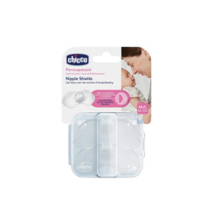 Chicco Silicone Nipple Shield (M-L) 2 Pcs-09034