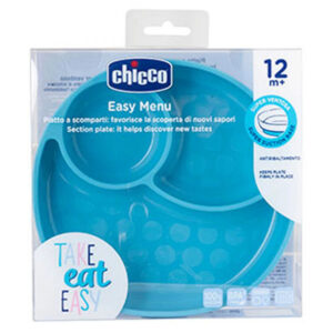 Chicco Easy Menu Section Plate 12m+ 0102161 -Pink جميع الالوان