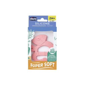 Chicco Soft Brisles Silicone 2m+Teetherجميع الالوان
