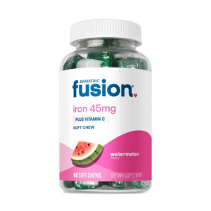 N.A10/5/2026 Bariatric Fusion Iron + Vitamin C 60 Soft Chewable Tab - Watermelon
