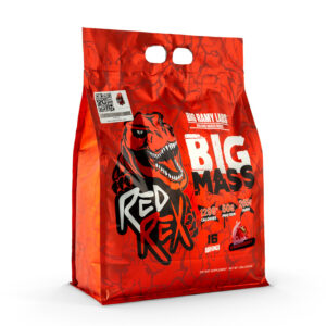 Big Ramy Labs Red Rex Big Mass (Strawberry) Protein Powder 5443g^^1