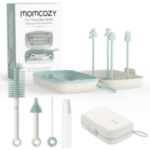 Momcozy 7 In 1 Travel Baby Bottle Set