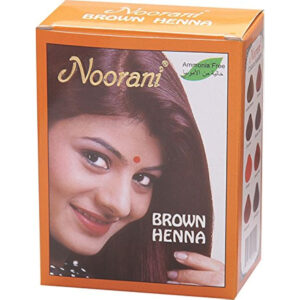 Noorani Henna Hair Color Shade -Brown 6 Sachبني