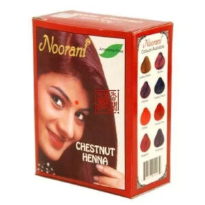 Noorani Henna Hair Color Shade -Chestnut 6 Sachكستنائي