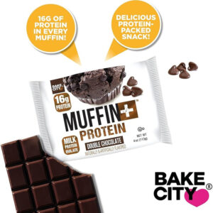 Bake City Double Chocolate With Oats Protein Cookie 113g