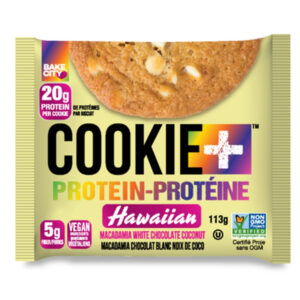 Bake City Macadamia White Chocolate Coconut Protein Cookie 113g