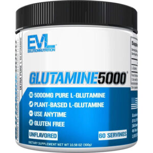 EVL Glutamine 5000 (Unflavored) 300g