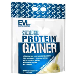 Evlution Nutrition Stacked Protein Gainer (Vanilla Ice Cream ) Powder 5440g