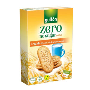 Gullon Zero Breakfast & Whole Grain Cereals Biscuits 216g-GL88 N..AC 6/5/2026