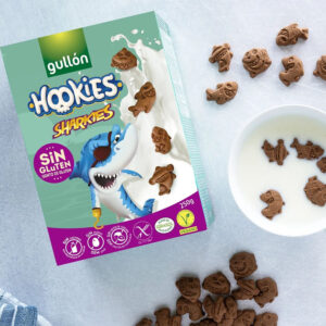Gullon Hookies Sharkies G/F Biscuits 250g-GL108