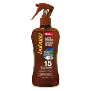 Babaria (Monoi Tahiti) Spf 15 Sun Tanning Oil Spray 300ml