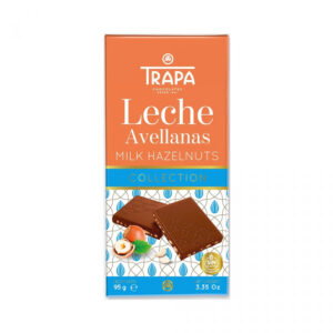 Trapa Milk Hazelnuts G/F Chocolate Bar 95g