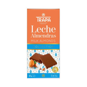 Trapa Milk Almonds G/F Chocolate Bar 95g