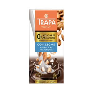 Trapa Milk Almonds G/F Chocolate Bar 100g N..AC 2/11/2025