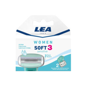 Lea Soft 3 Sensitive Head Refiller 2 Pcs