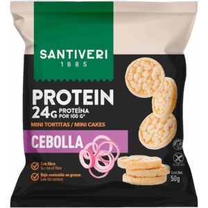 Santiveri Cebolla Mini Protein Cakes 50g